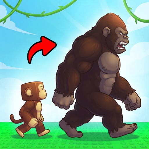 🐵 +1 Monkey Evolution
